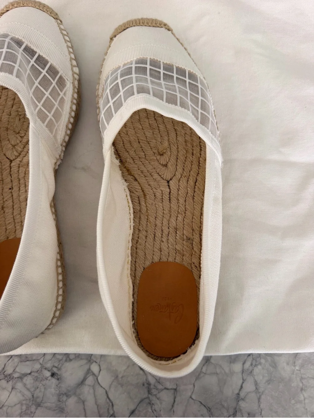 Castañer White Espadrilles